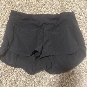 lululemon athletica Black Athletic Shorts